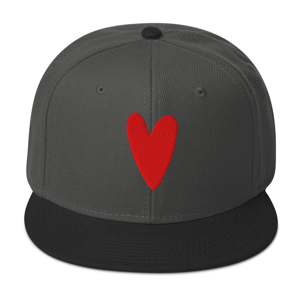 Snapback Hat with heart - Image 13