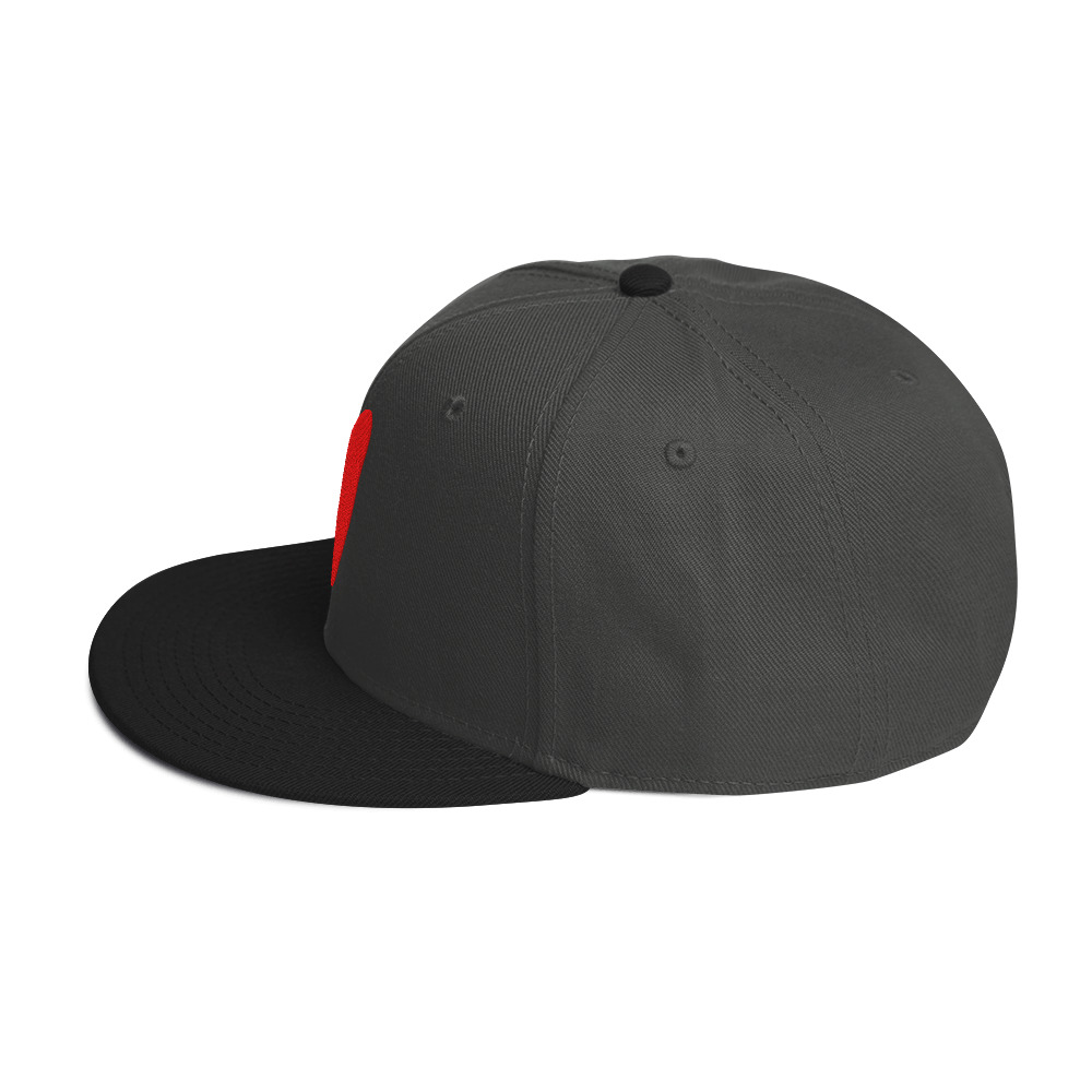 Snapback Hat with heart - Image 15