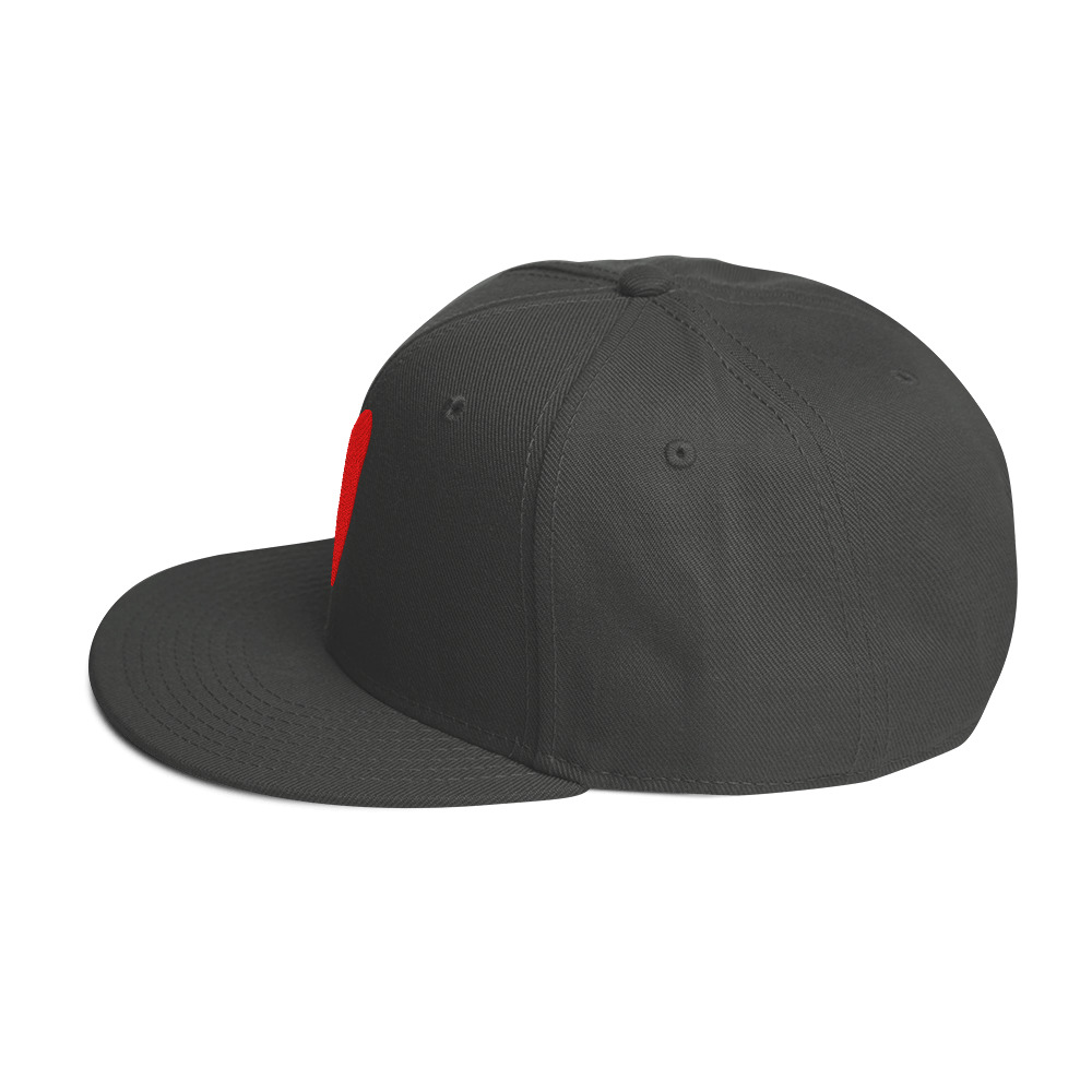 Snapback Hat with heart - Image 19