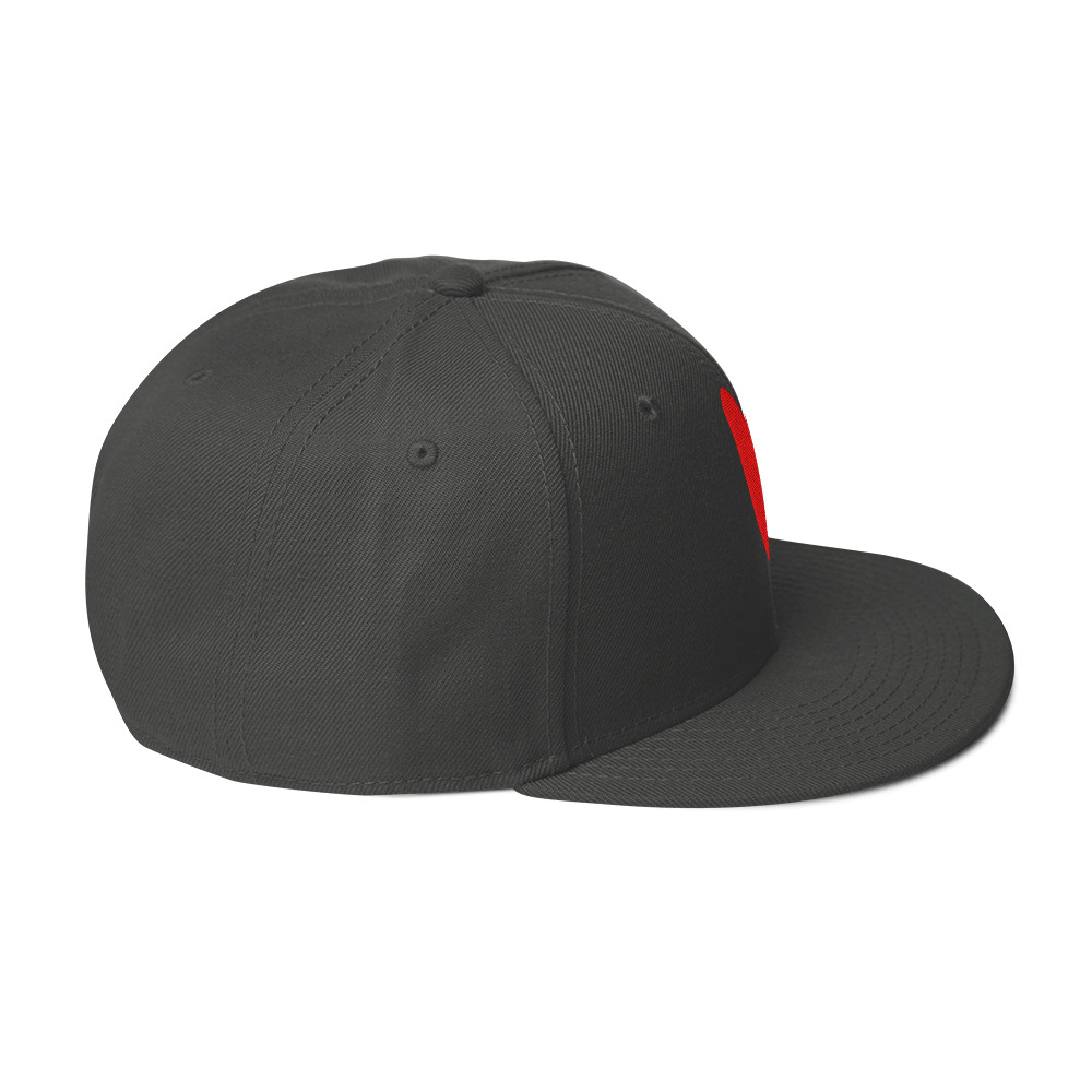 Snapback Hat with heart - Image 20