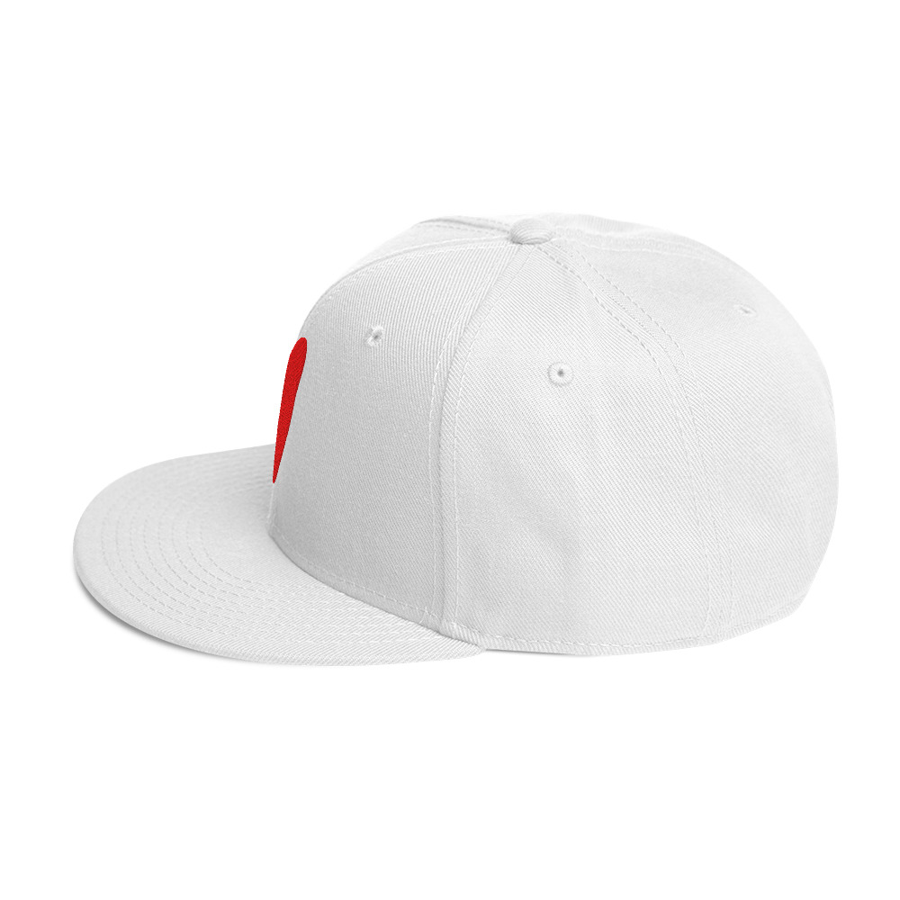 Snapback Hat with heart - Image 23