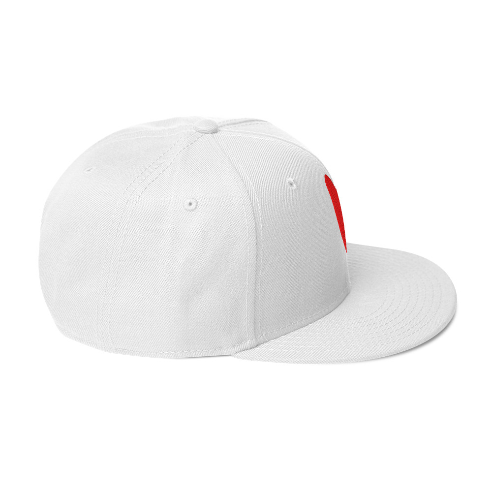 Snapback Hat with heart - Image 24
